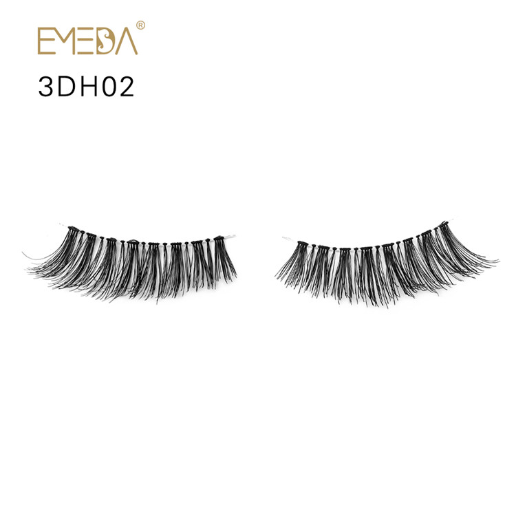 Private Label 100% Real Human Hair Eyelashes PY1